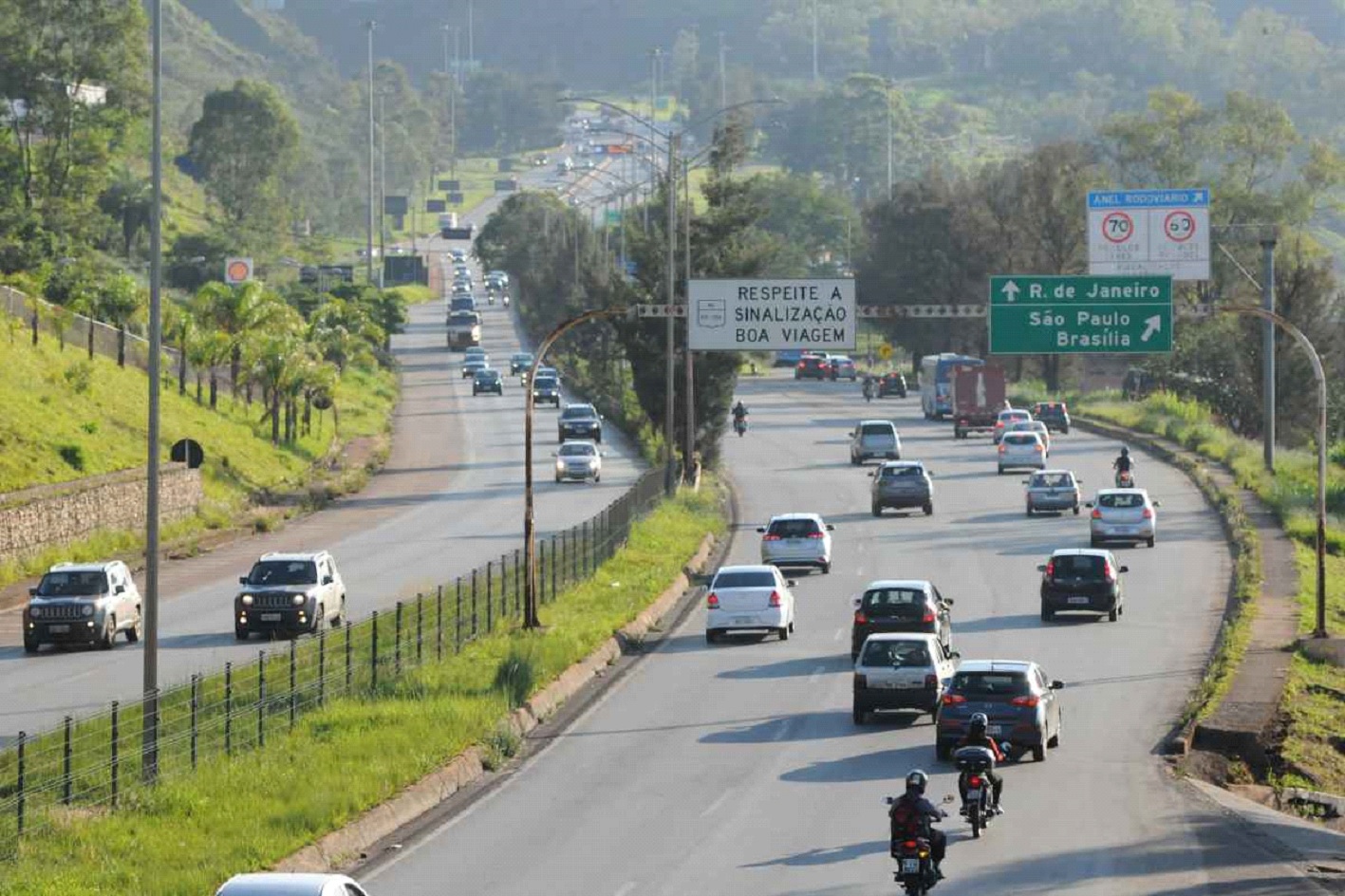 Minas Gerais: acidente com inabilitado na BR-356. Foto da br356