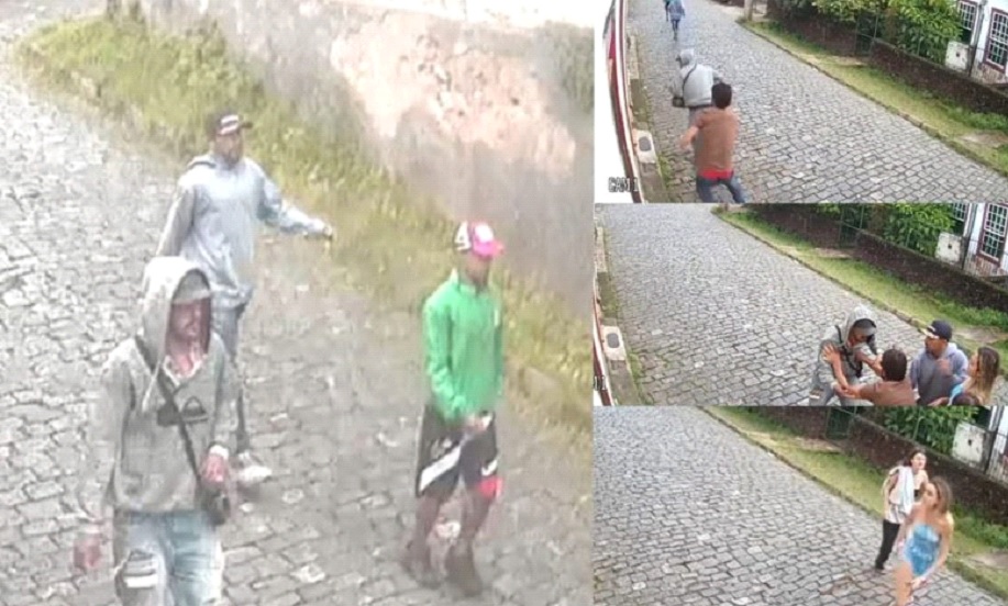 Ouro Preto: assaltante de estudantes da UFOP é preso. Imagem de segurança mostram suspeitos