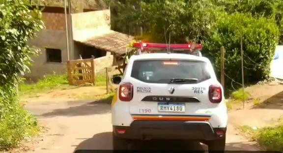 Homem foragido da Bahia é preso em Itabirito. Foto do local onde ele estava.