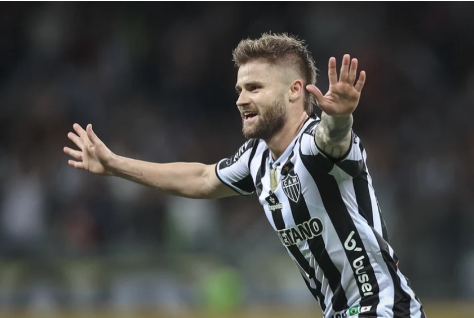 Atlético Mineiro vende atacante Eduardo Sasha e renderá para o Galo cerca de 2,7 milhões. Foto do atacante