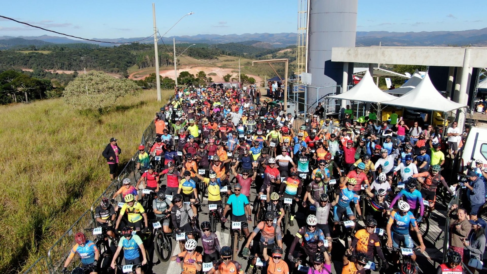 Itabirito: 580 ciclistas participaram de mais uma edição do Golden Biker. Foto ilustrativa.