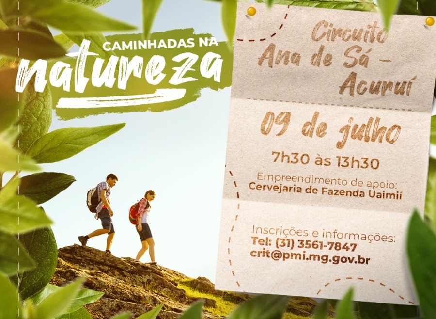Projeto caminhadas na natureza terá nova edição foto da edição
