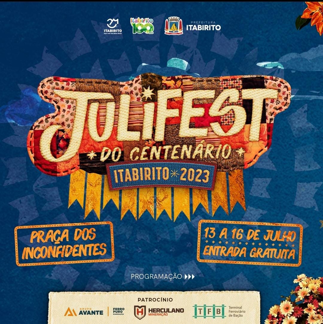 Confira a programação completa da Julifest 2023.