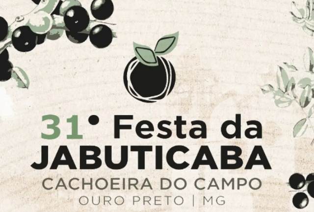 Evento tradicional celebra a fruta símbolo da região com gastronomia, música, arte e oficinas. Foto do banner da festa.