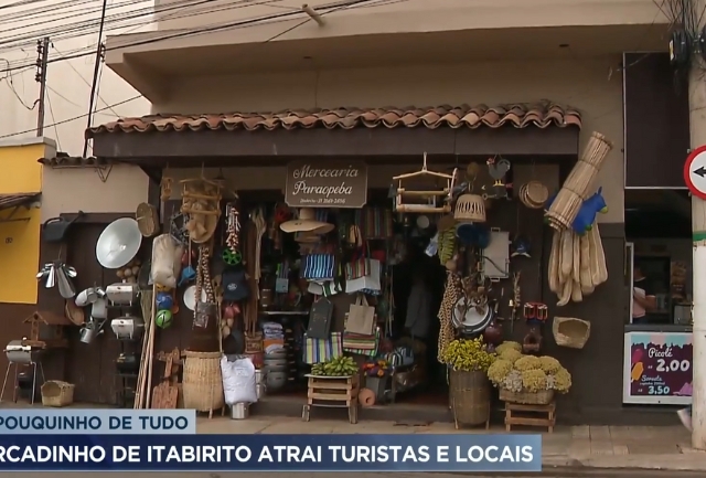 O estabelecimento na região Central de Minas Gerais atrai visitantes e moradores que buscam reviver o passado e valorizar a cultura local. Foto da fachada do estabelecimento.