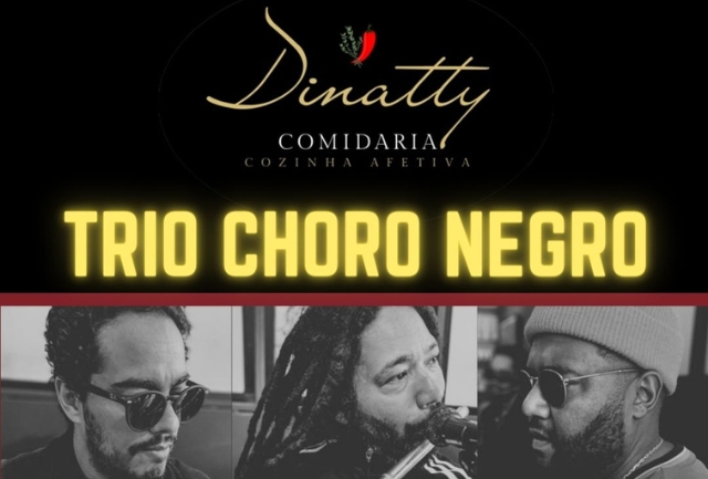 O evento gratuito será realizado pelo restaurante Dinatty Comidaria, que oferece um cardápio especial com produtos regionais e comida afetuosa. Foto ilustrativa do banner do evento.