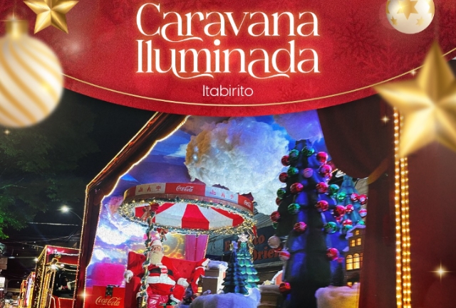 Caminhões decorados com luzes natalinas vão percorrer as principais ruas da cidade a partir das 19h. Foto ilustrativa.
