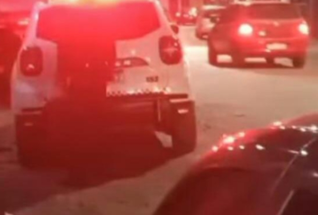 Guarda Civil Municipal desvenda caso de furto duplo e esclarece confusão nas redes sociais. Foto momentos após a prisão.
