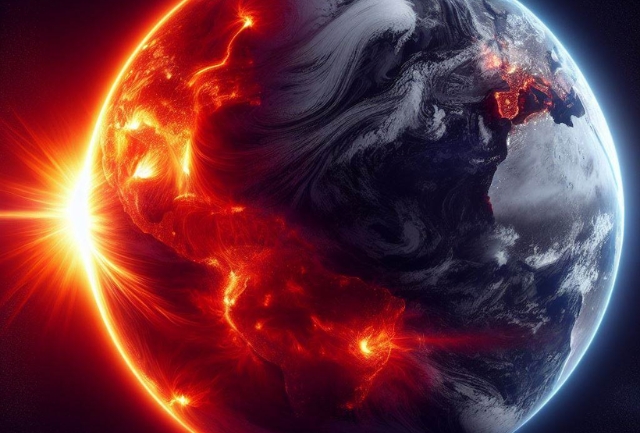 Cientista alerta para o risco de uma supertempestade solar que pode danificar a infraestrutura de comunicação e energia do planeta. Foto meramente ilustrativa.