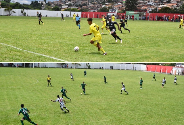 Talisson Luís marcou o único gol da partida no Estádio Coronel Afonso de Moura Castro. O jogo de volta será no próximo domingo, no Estádio Doutor Alberto Woods Soares. Foto momentos do jogo.