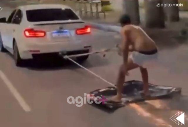 Surfista de BMW: Influenciador digital é preso após vídeo viralizar nas redes sociais