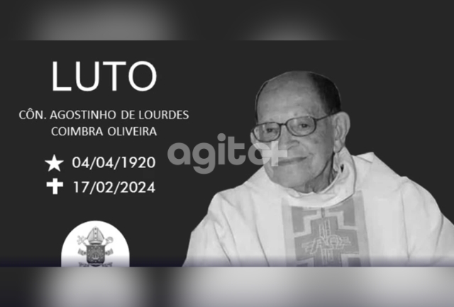 Cônego Agostinho de Lourdes Coimbra Oliveira tinha quase 80 anos de sacerdócio.
