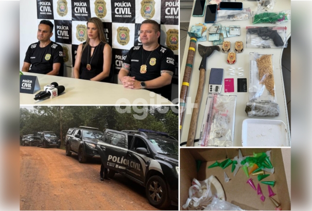 Investigação de dois meses culmina com a captura de suspeito e grande volume de entorpecentes.