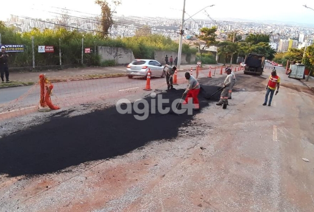 Fim do caos no trânsito do Belvedere, na grande BH.